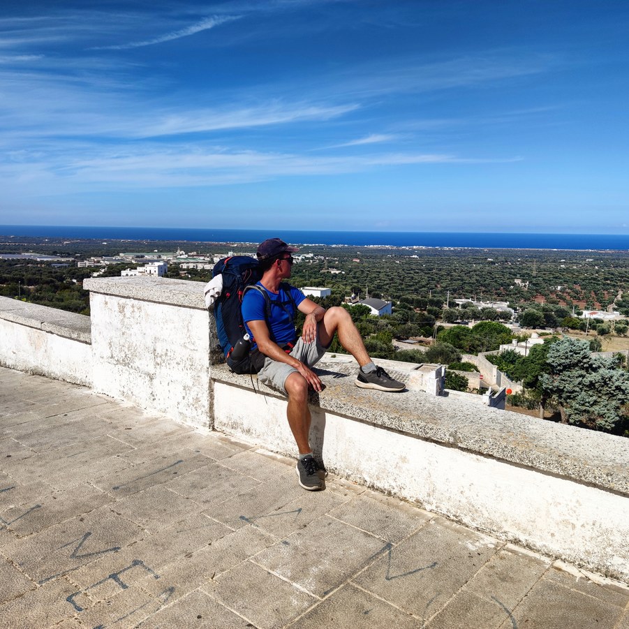 Views at the top of Ostuni