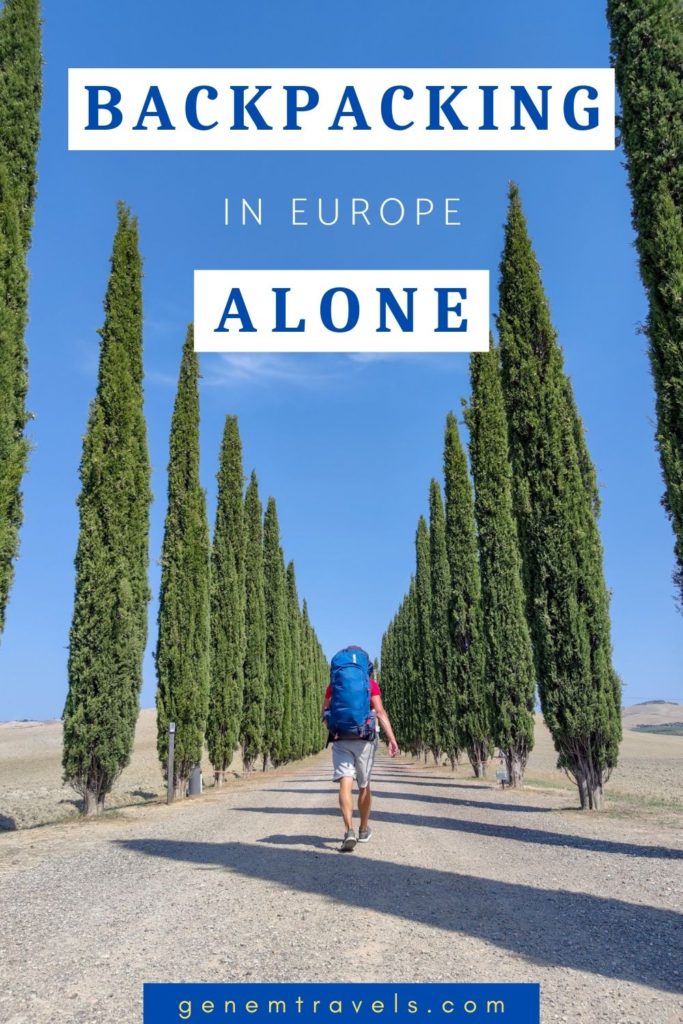 Backpacking alone in Europe