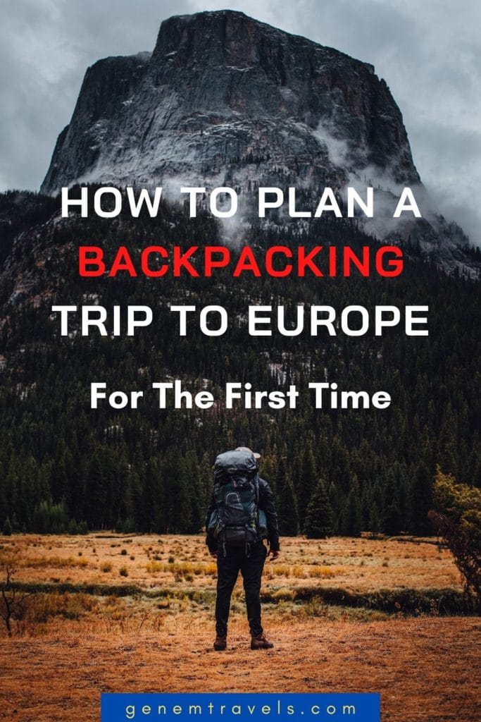 how to plan a backpacking trip