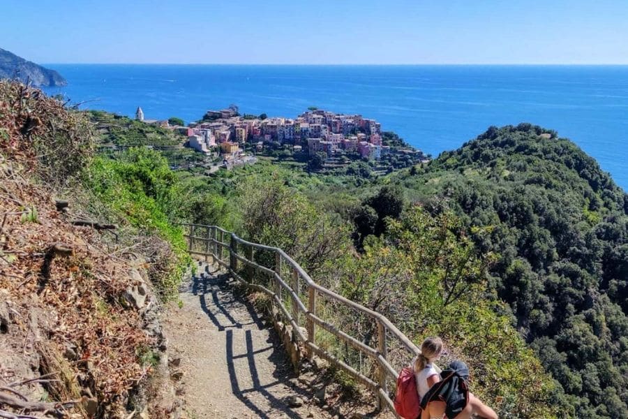 Hiking in Cinque Terre Blue and High Trail Maps Genem Travels