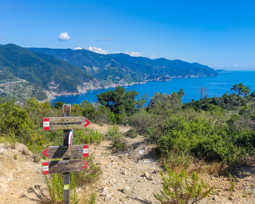 Hiking in Cinque Terre, Punta Mesco