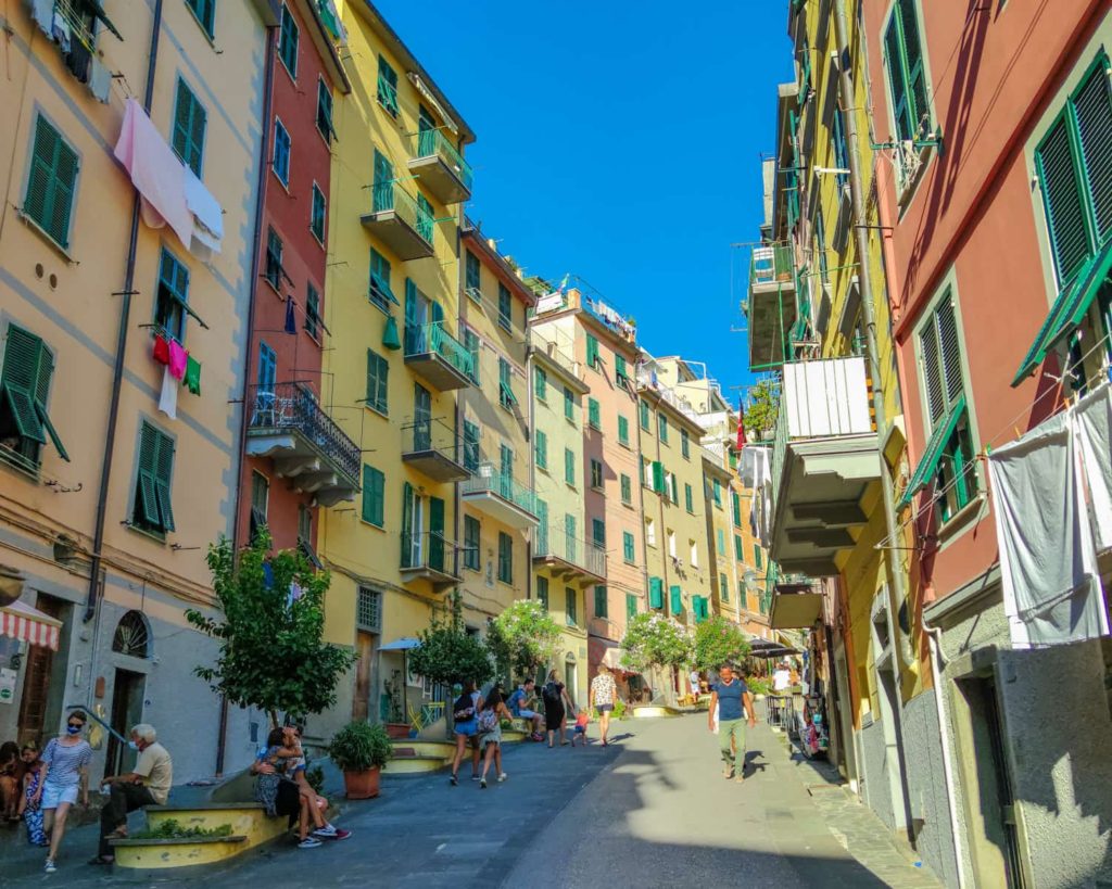 Riomaggiore streets