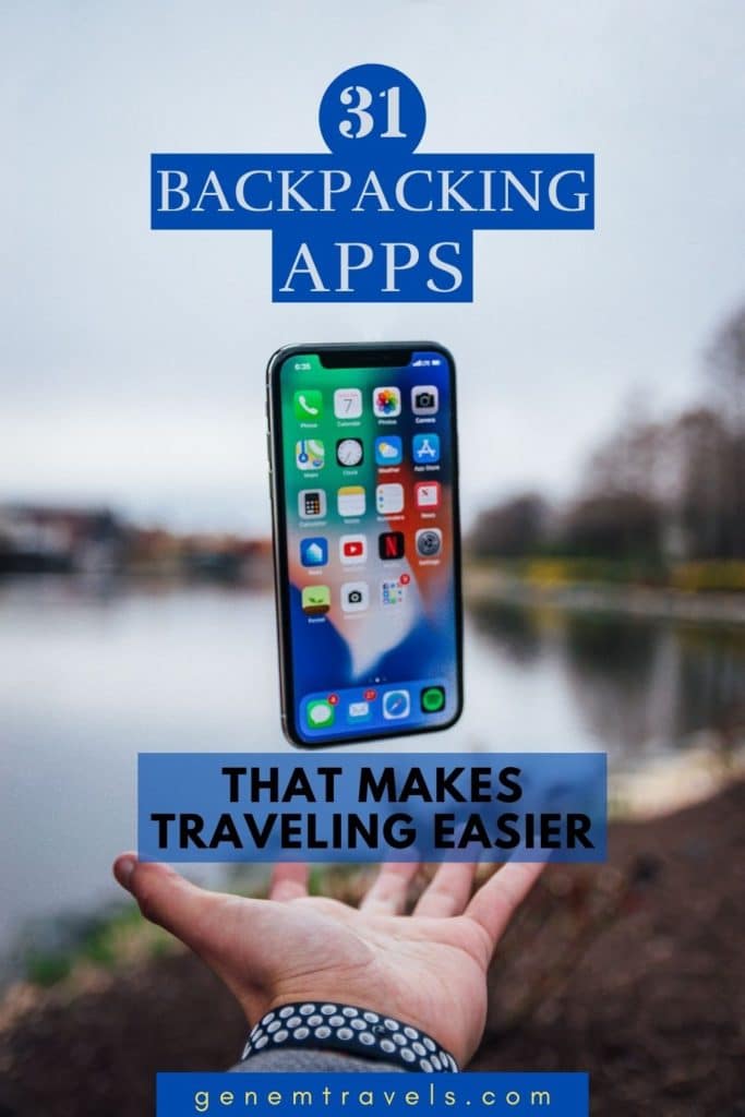 Backpacking apps