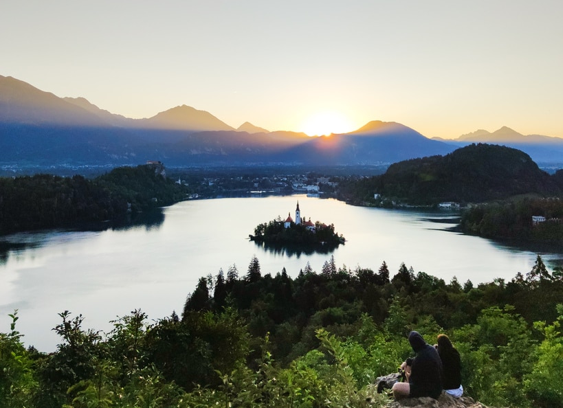 Lake Bled. Day trips from Ljubljana.