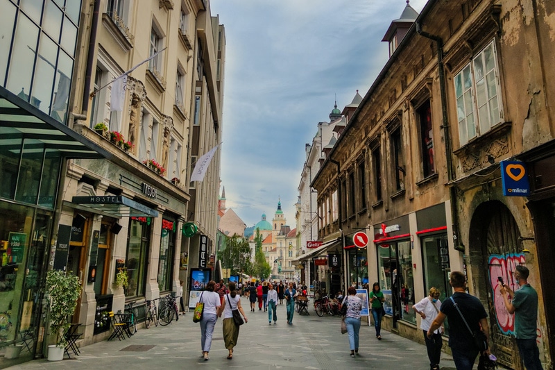 Ljubljana city centre