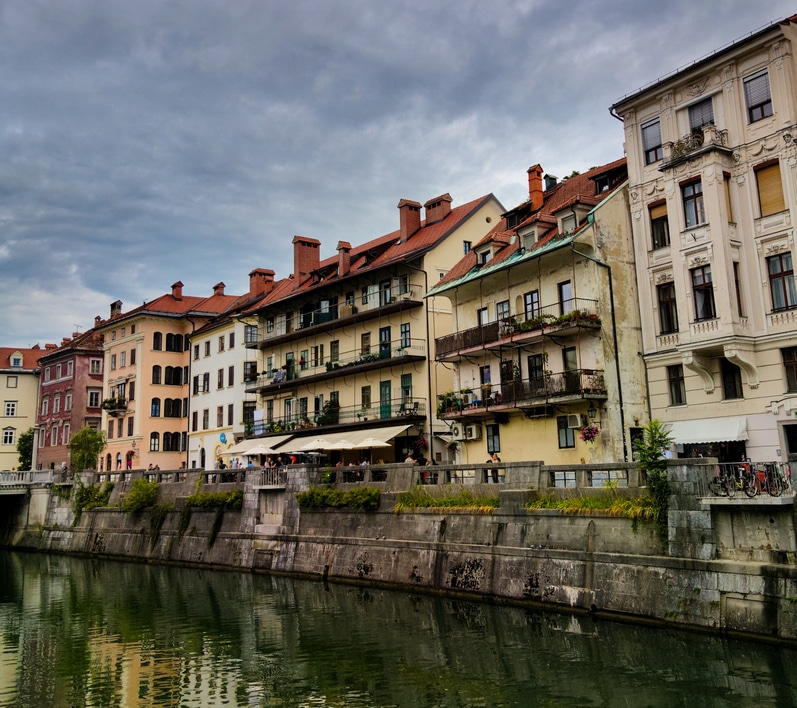 Ljubljanica riverside