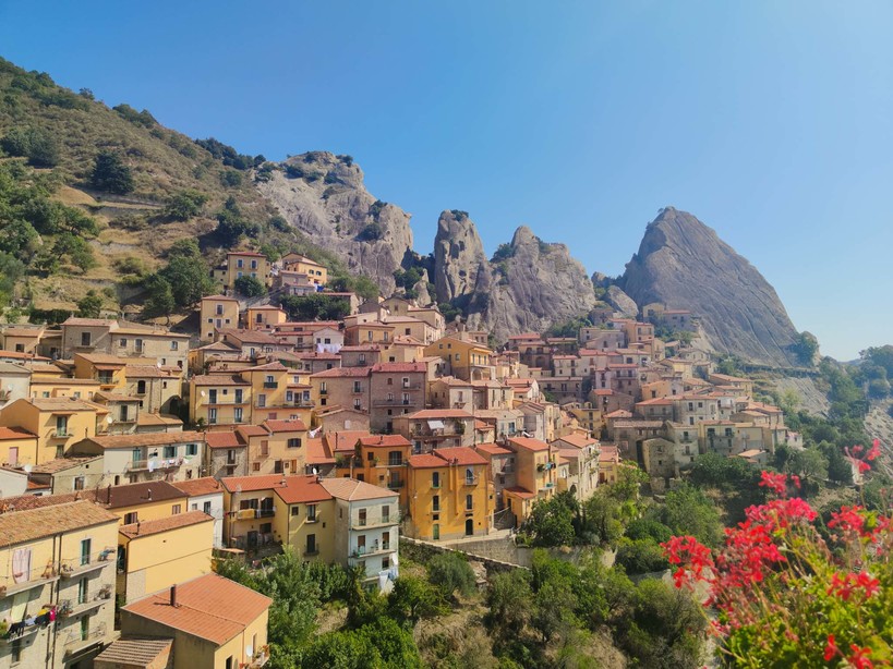 Castelmezzano Italy. Rights reserved