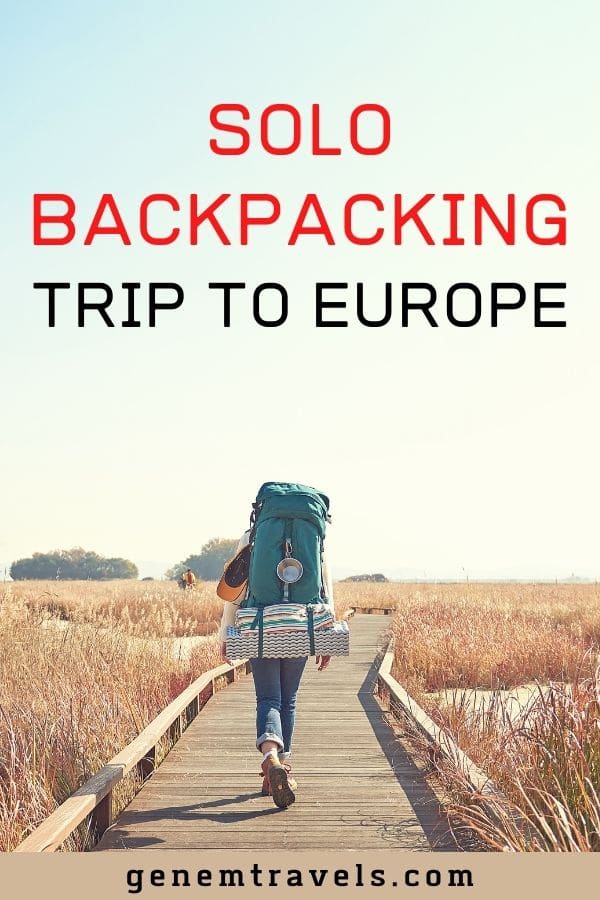backpacking trip to europe