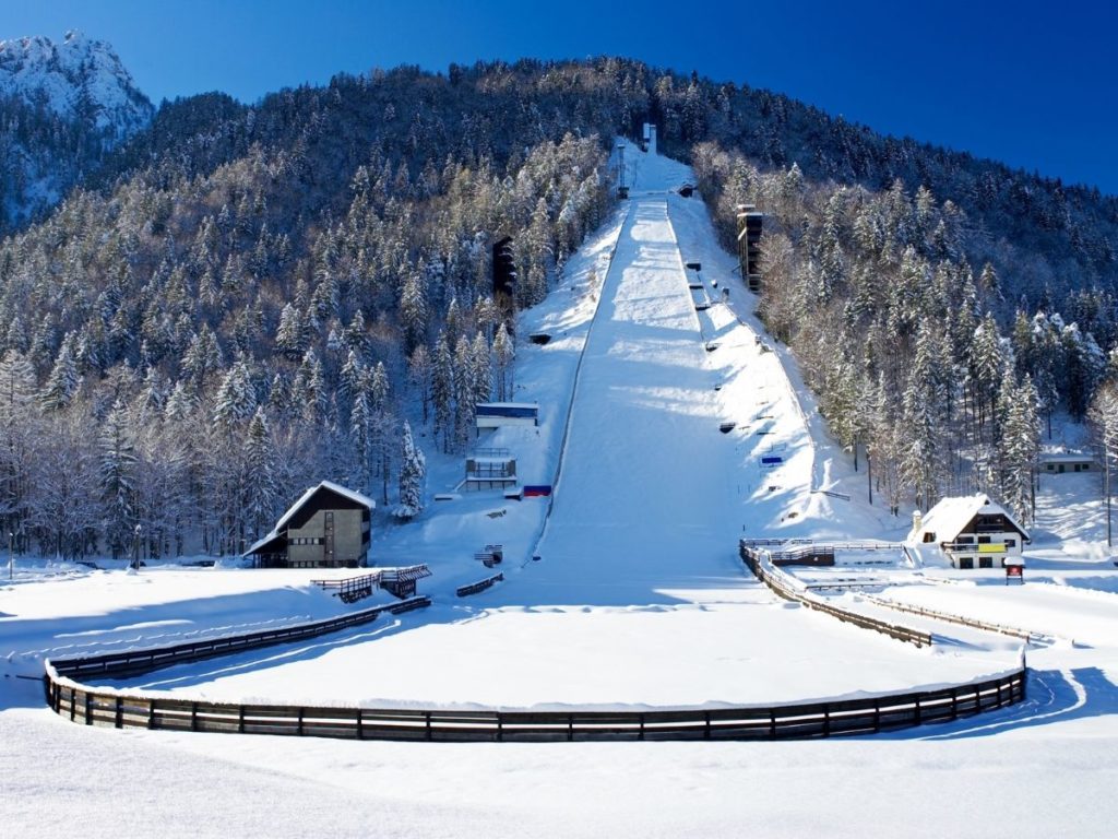 Planica ski jumping hill