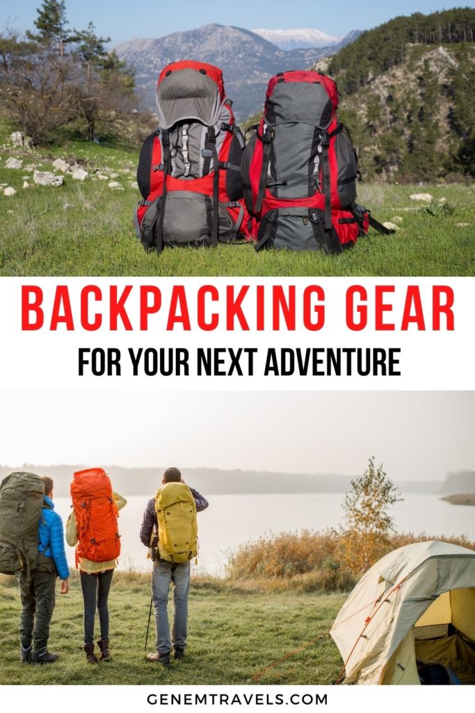 backpacking gear for travel