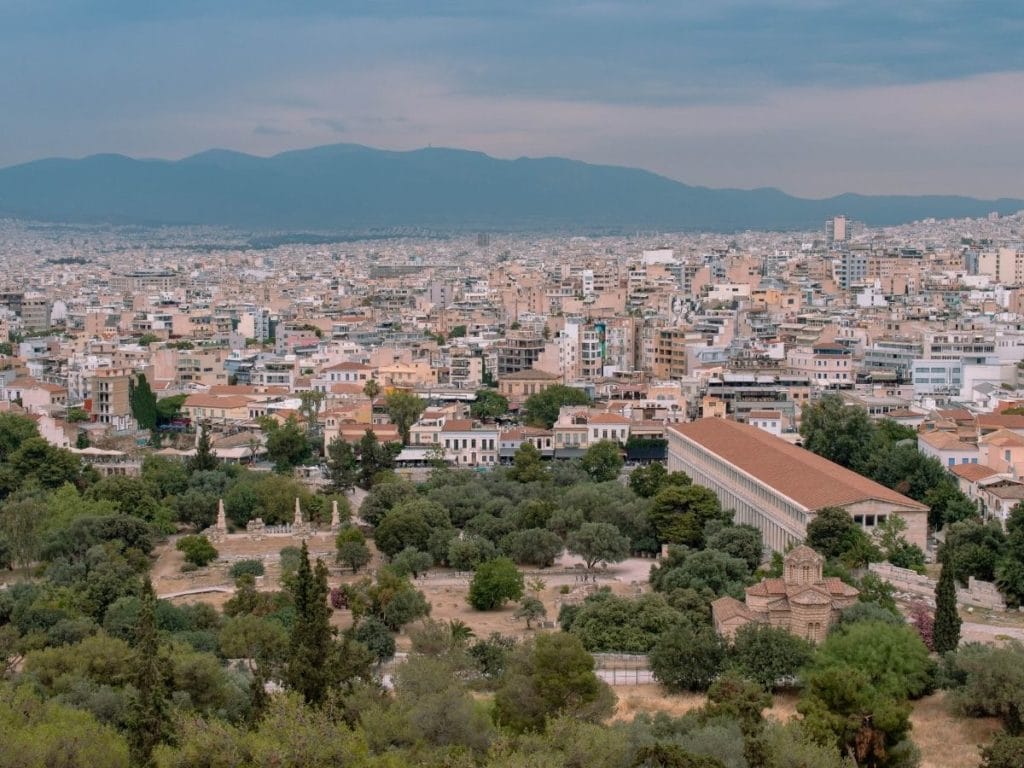 Areopagus Hill views