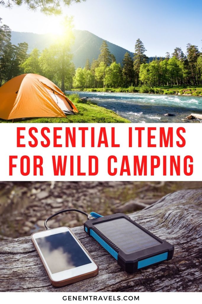 essential items for camping