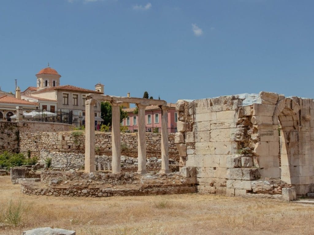 hadrian's library athens