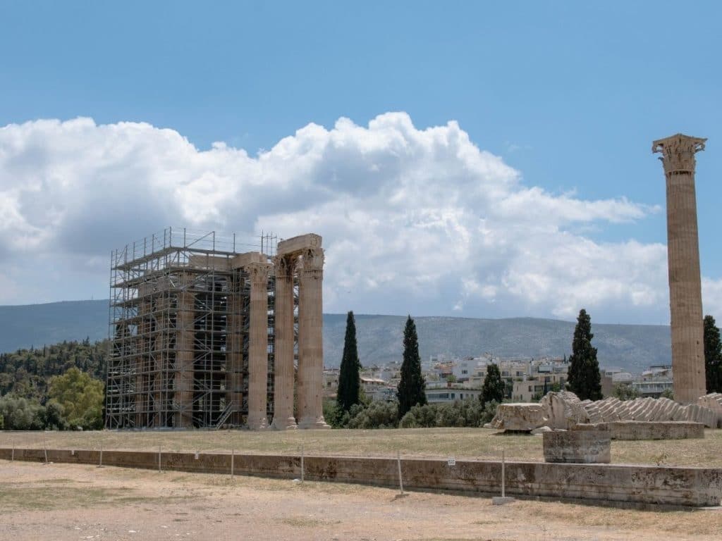 temple of zeus olympia greece