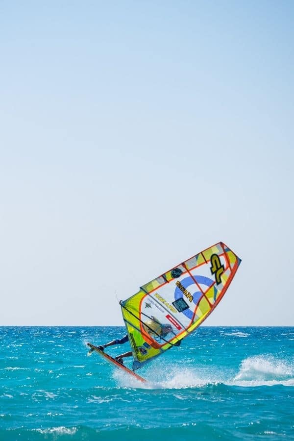 Windsurfing in lefkada