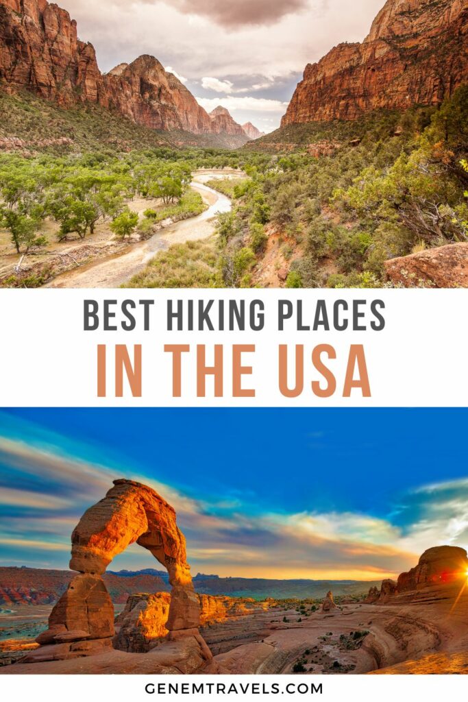 best hiking places in the us