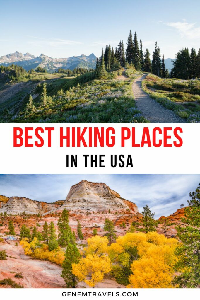 best hiking places in the usa
