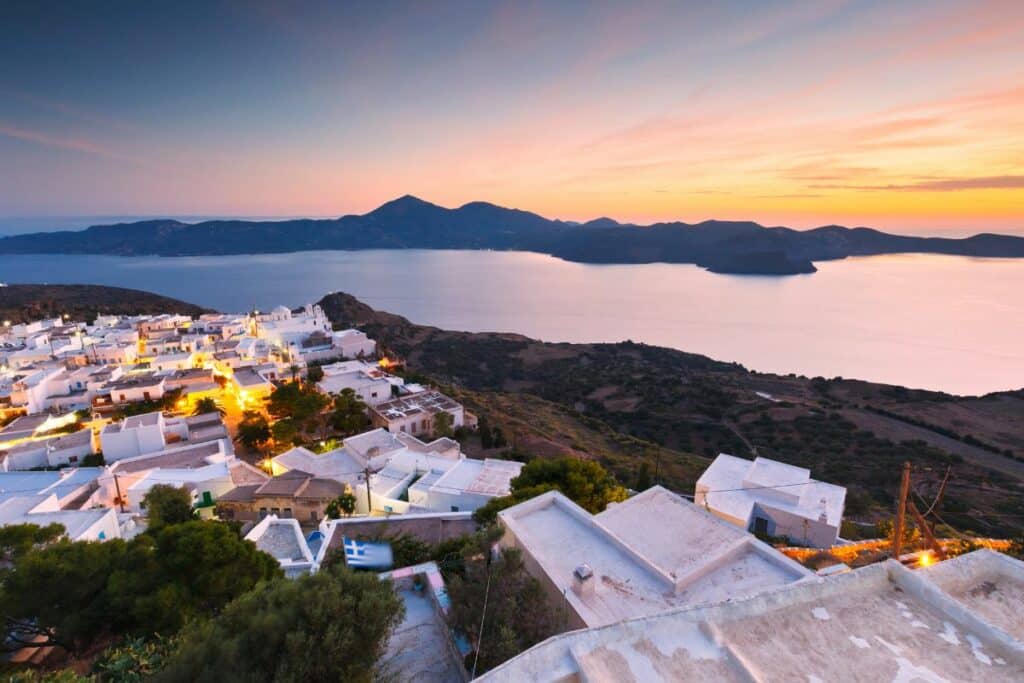 Milos - best Greek islands to party