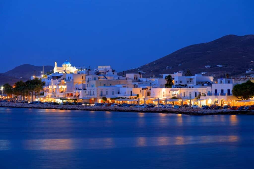 Paros - best Greek islands to party