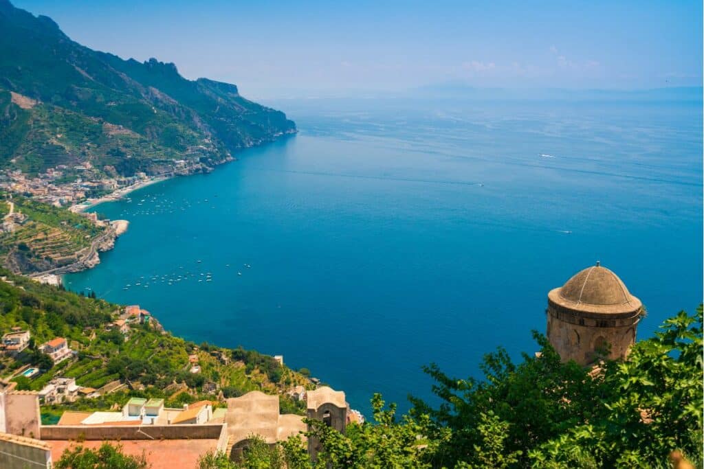 View from Ravello - amalfi coast hikes