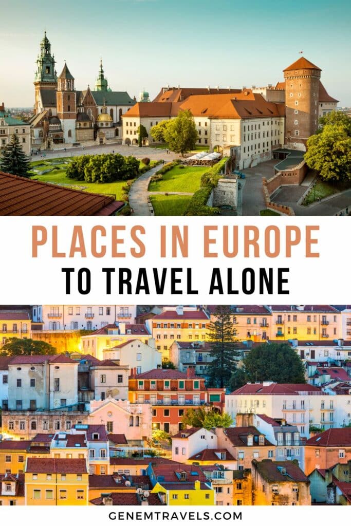 Places in Europe to travel alone