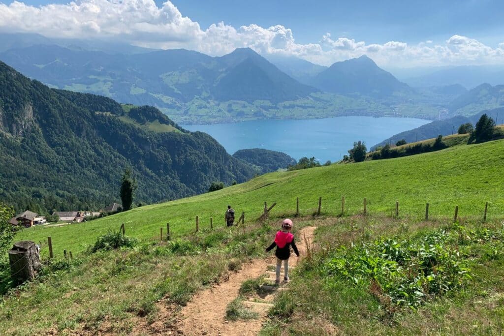 Mt. Rigi hike, Switzerland