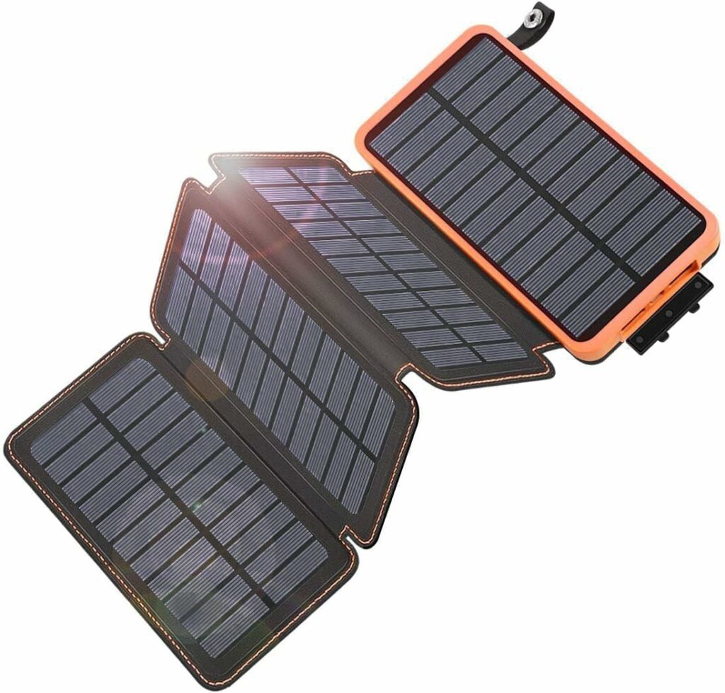 Tranmix Solar Charger 25000mAh Portable Power Bank