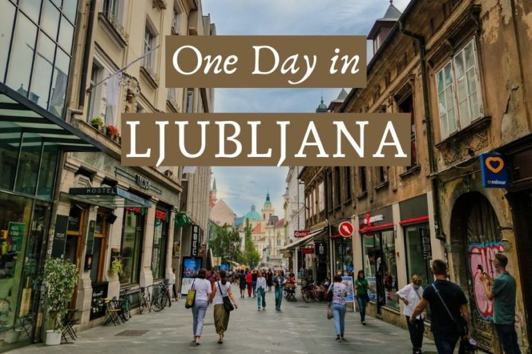One Day in Ljubljana
