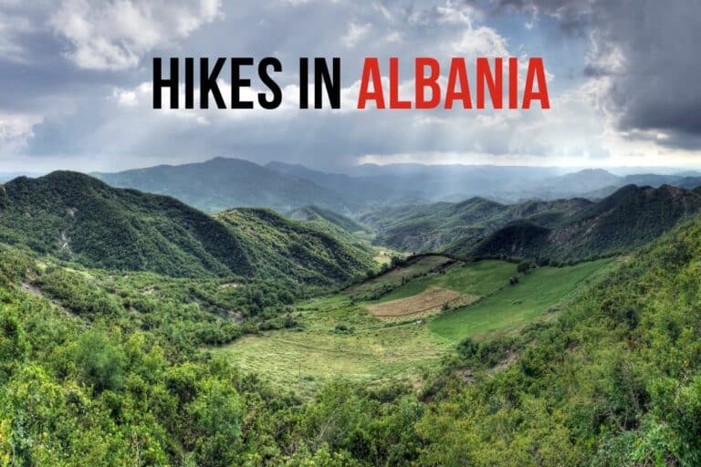 hikes in albania